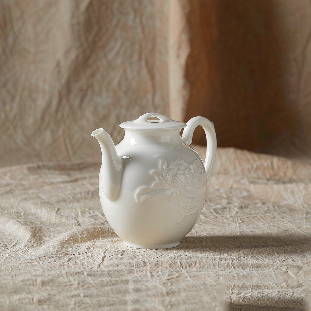 Blanc de Chine Teapot
